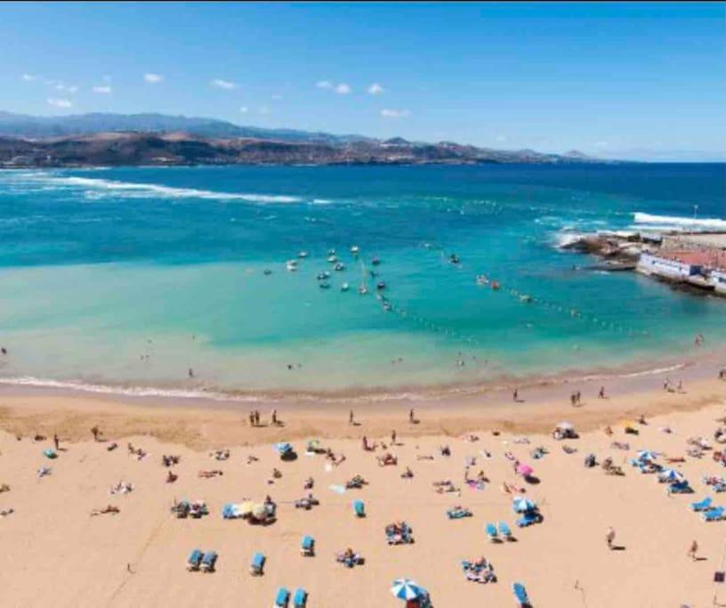 2 Bedrooms Flat 50 Mts Away From Las Canteras Beach Las Palmas de Gran Canaria Kültér fotó